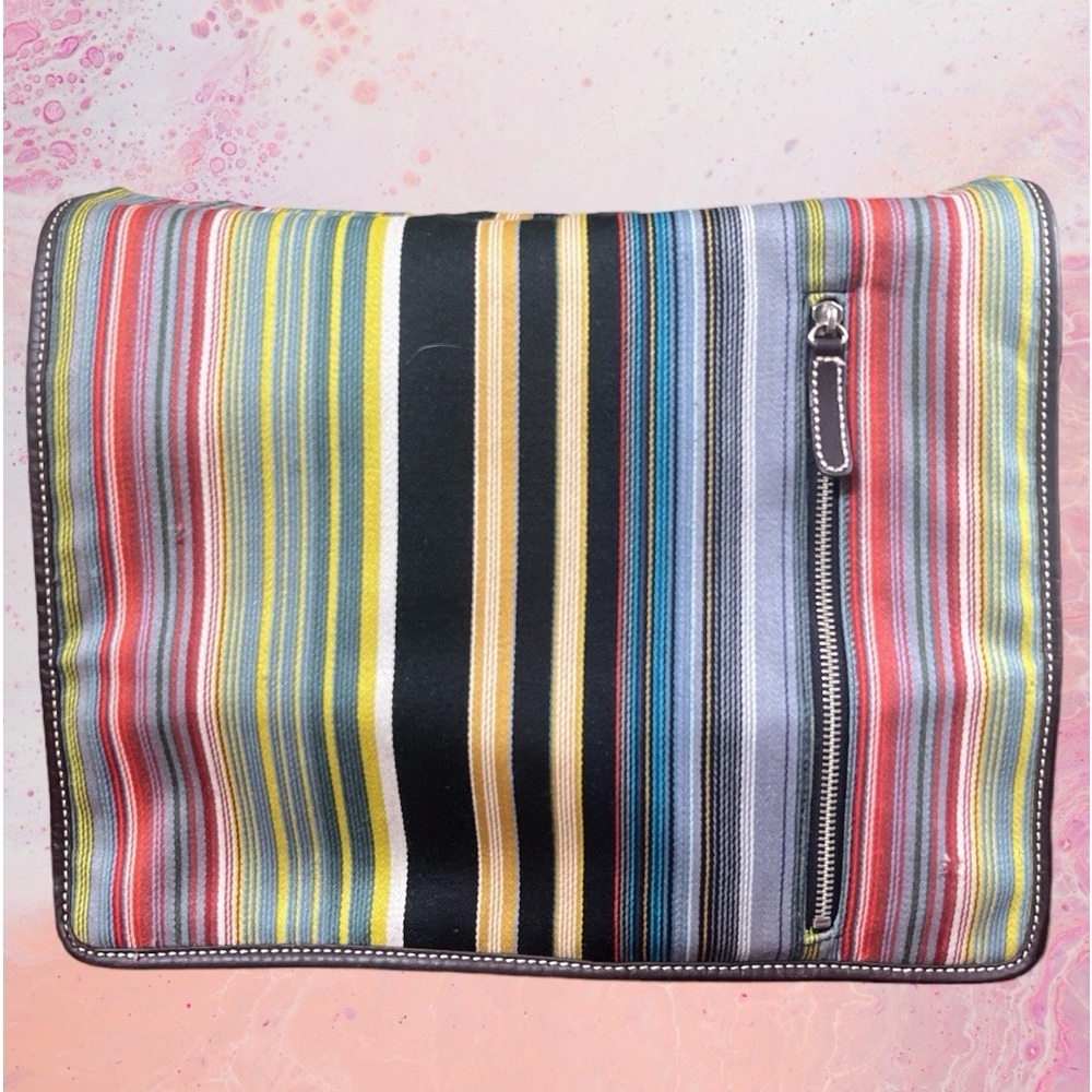 The ACME MADE Courier Laptop Bag in Paul Smith Reverberating Stripes